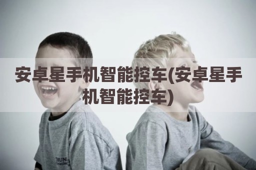 安卓星手机智能控车(安卓星手机智能控车)