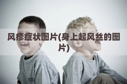 风疹症状图片(身上起风丝的图片)