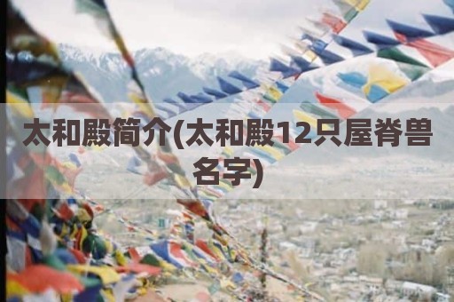 太和殿简介(太和殿12只屋脊兽名字)