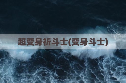 超变身祈斗士(变身斗士)