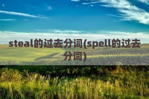 steal的过去分词(spell的过去分词)