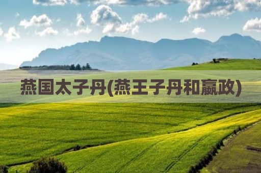 燕国太子丹(燕王子丹和嬴政)