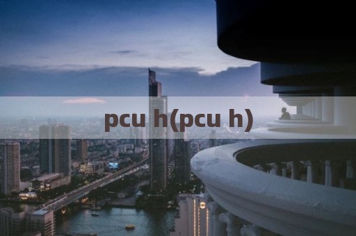 pcu h(pcu h)