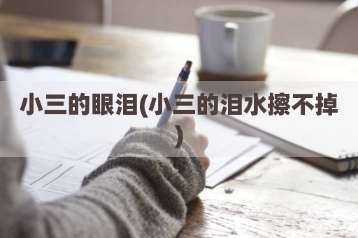小三的眼泪(小三的泪水擦不掉)