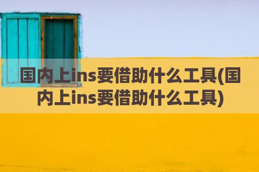国内上ins要借助什么工具(国内上ins要借助什么工具)