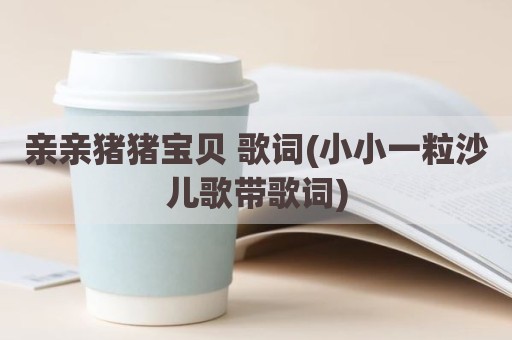 亲亲猪猪宝贝 歌词(小小一粒沙儿歌带歌词)