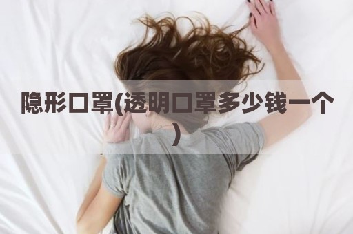 隐形口罩(透明口罩多少钱一个)