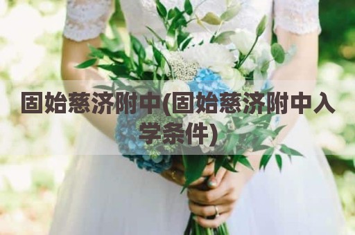 固始慈济附中(固始慈济附中入学条件)
