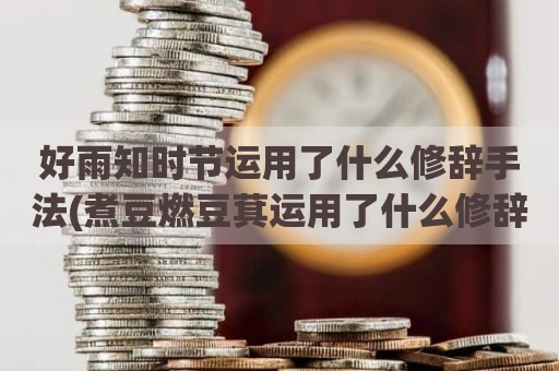 好雨知时节运用了什么修辞手法(煮豆燃豆萁运用了什么修辞手法)