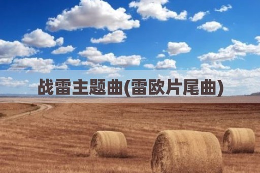 战雷主题曲(雷欧片尾曲)