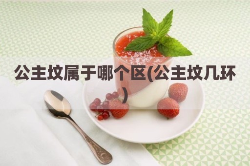 公主坟属于哪个区(公主坟几环)