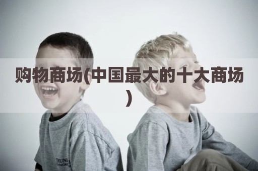 购物商场(中国最大的十大商场)