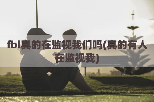 fbl真的在监视我们吗(真的有人在监视我)