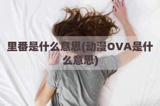 里番是什么意思(动漫OVA是什么意思)
