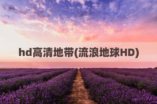 hd高清地带(流浪地球HD)