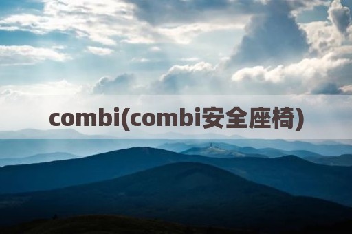 combi(combi安全座椅)