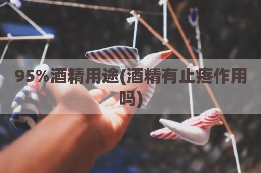 95%酒精用途(酒精有止疼作用吗)