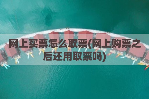网上买票怎么取票(网上购票之后还用取票吗)