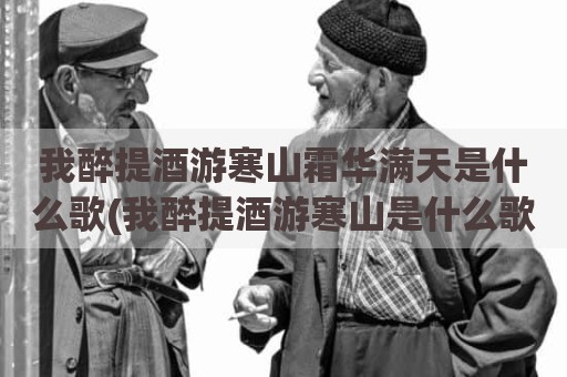 我醉提酒游寒山霜华满天是什么歌(我醉提酒游寒山是什么歌)