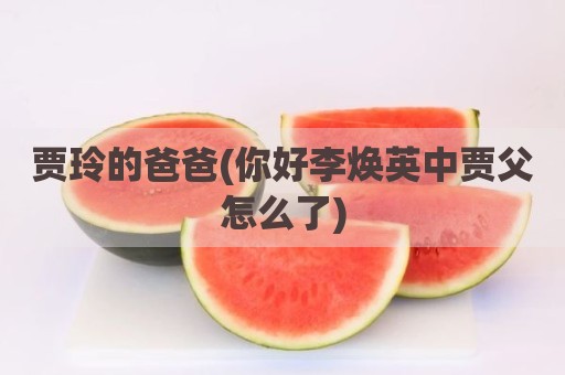 贾玲的爸爸(你好李焕英中贾父怎么了)