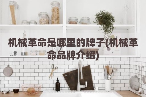 机械革命是哪里的牌子(机械革命品牌介绍)