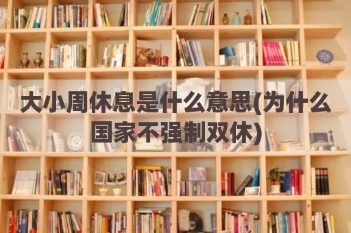 大小周休息是什么意思(为什么国家不强制双休)
