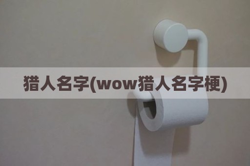 猎人名字(wow猎人名字梗)