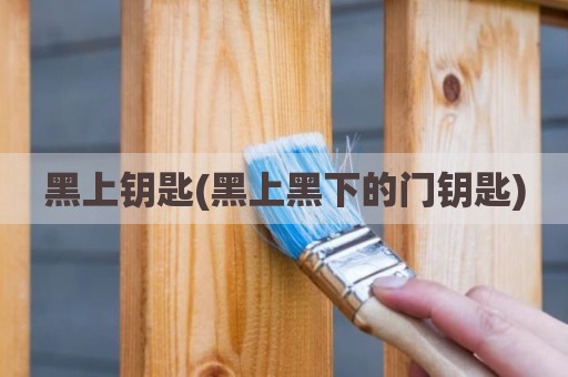 黑上钥匙(黑上黑下的门钥匙)
