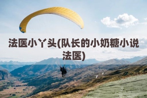 法医小丫头(队长的小奶糖小说法医)
