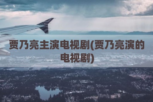 贾乃亮主演电视剧(贾乃亮演的电视剧)