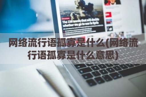 网络流行语孤寡是什么(网络流行语孤寡是什么意思)