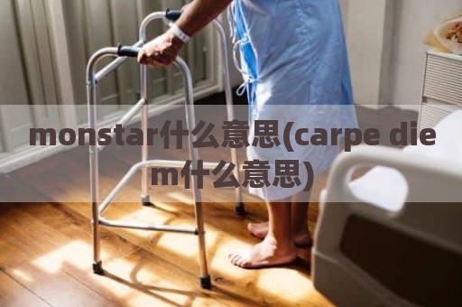 monstar什么意思(carpe diem什么意思)