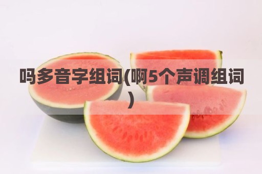 吗多音字组词(啊5个声调组词)
