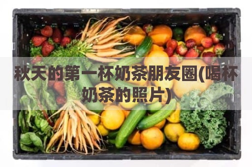 秋天的第一杯奶茶朋友圈(喝杯奶茶的照片)
