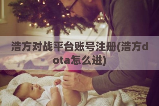 浩方对战平台账号注册(浩方dota怎么进)