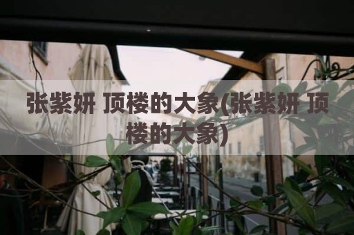 张紫妍 顶楼的大象(张紫妍 顶楼的大象)