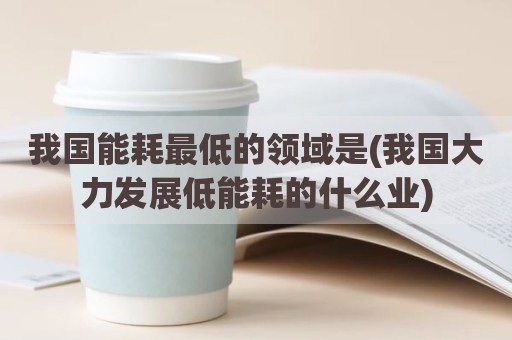 我国能耗最低的领域是(我国大力发展低能耗的什么业)