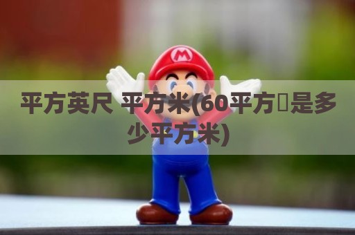 平方英尺 平方米(60平方呎是多少平方米)