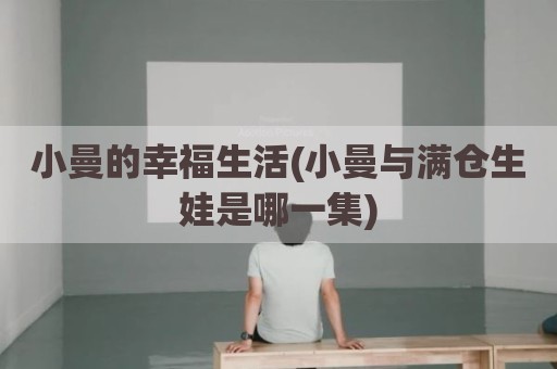小曼的幸福生活(小曼与满仓生娃是哪一集)