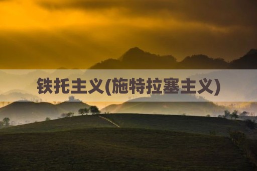 铁托主义(施特拉塞主义)