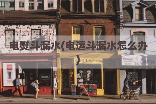 电熨斗漏水(电运斗漏水怎么办)