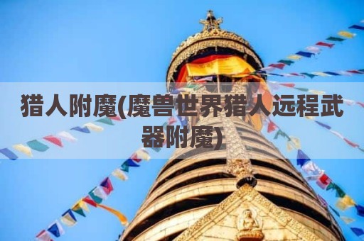 猎人附魔(魔兽世界猎人远程武器附魔)