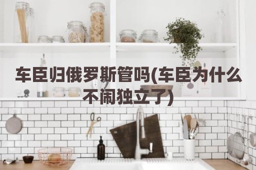 车臣归俄罗斯管吗(车臣为什么不闹独立了)