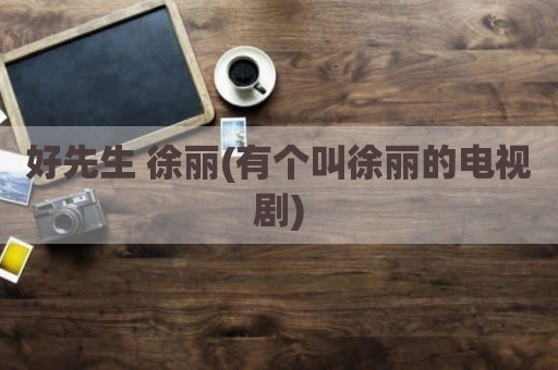 好先生 徐丽(有个叫徐丽的电视剧)