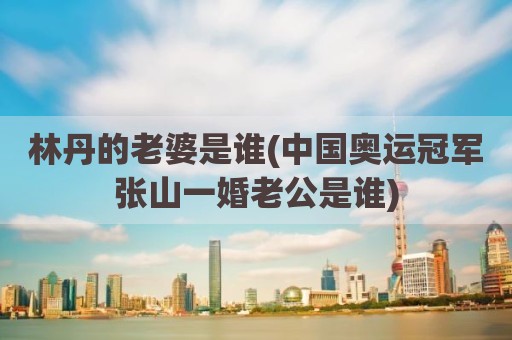 林丹的老婆是谁(中国奥运冠军张山一婚老公是谁)