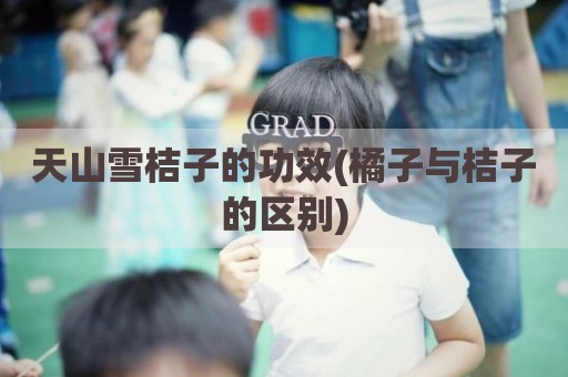 天山雪桔子的功效(橘子与桔子的区别)