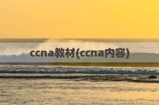 ccna教材(ccna内容)