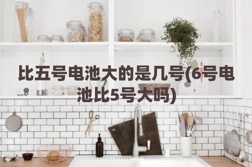 比五号电池大的是几号(6号电池比5号大吗)