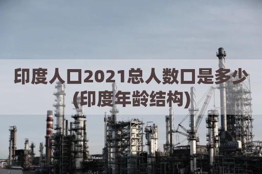 印度人口2021总人数口是多少(印度年龄结构)