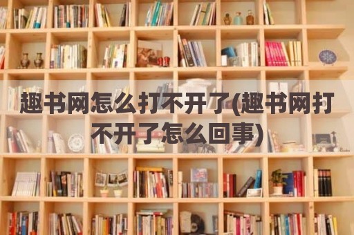 趣书网怎么打不开了(趣书网打不开了怎么回事)